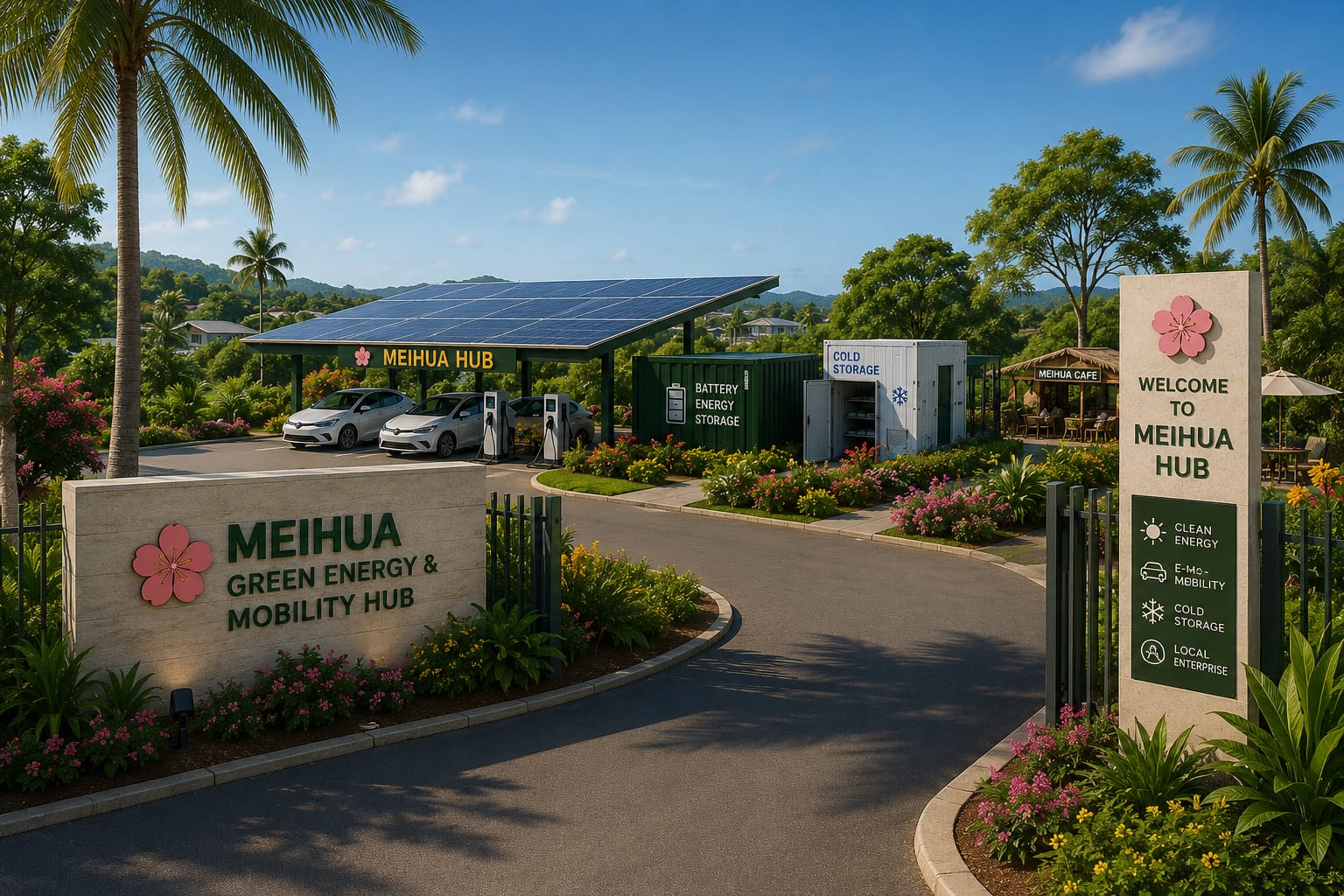 MEIHUA Renewable Energy and Community Hub