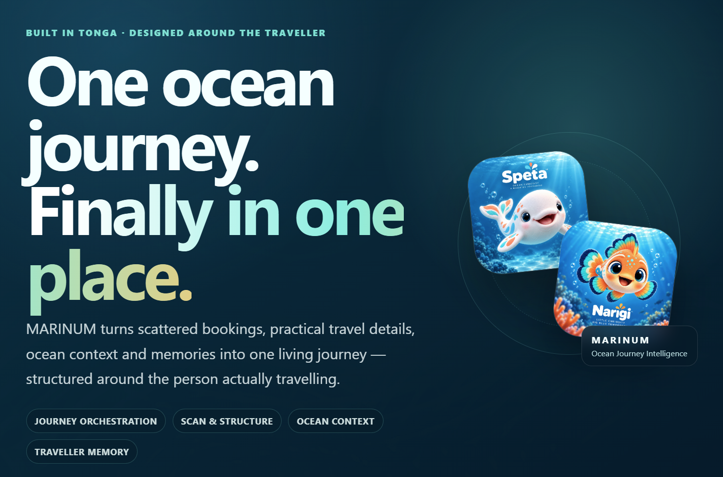 MARINUM Intelligent Marine Experience Companion
